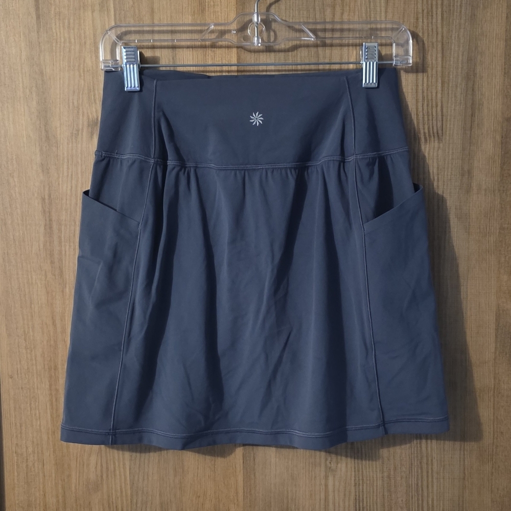 Athleta Women's Slate Gray Skort - Picture 2 of 4